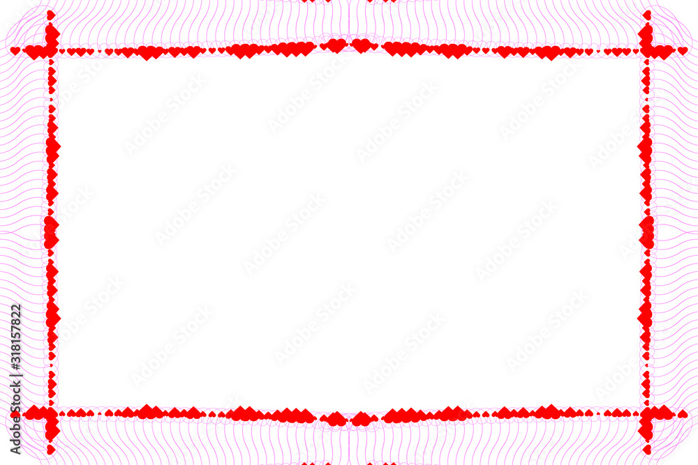Poster background with frame