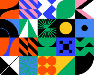 Neo Modernism Artwork Pattern Design