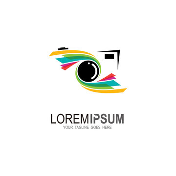 Camera,Photography Logo Template,  Modern Camera Photo Logo Template Design Vector, Photography template