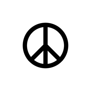 Peace vector icon