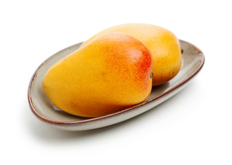 Mango on a white background