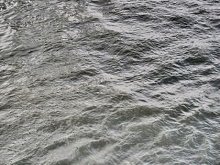 waves of the city river