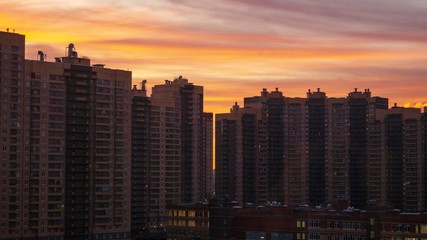 Sunset ZhK Severnaja Dolina  © Сергей Совков