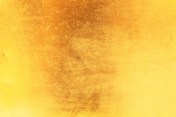 Gold abstract background or texture distress  scratch and gradients shadow