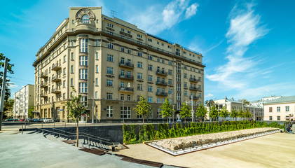 "A fragment of the walls of the White City on Khokhlovskaya Square".City the Moscow