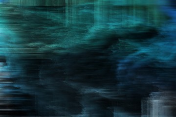abstract background with digital bad noise and very dark blue, cadet blue and teal blue colors