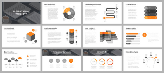 Business presentation templates