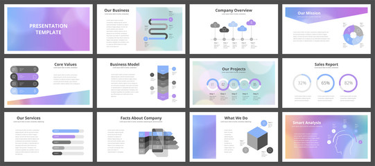 Business presentation templates