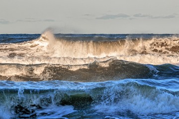 Baltic Sea in the wind