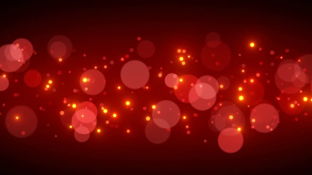 particles background red glitter light