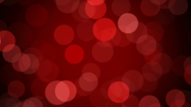 red light particles defocused background