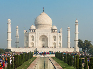 Fototapeta premium Taj Mahal Uttar Pradesh India