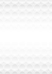 Fototapeta premium Abstract. Embossed circle white background. light and shadow. copy space .Vector.