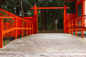 ホラーな神社の鳥居