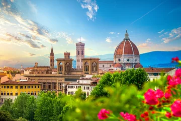 Selbstklebende Fototapete Florenz Kathedrale der Heiligen Maria