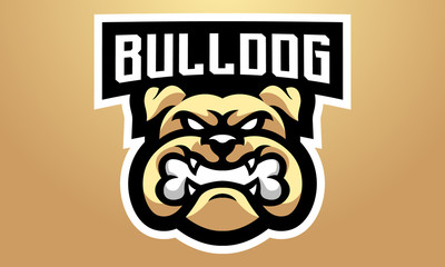 Bulldog Esports Mascot Logo Design-02