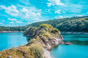 Fototapeta premium Stausee Eifel Nationalpark