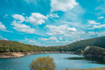 Fototapeta premium Stausee Eifel Nationalpark