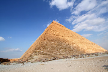Fototapeta na wymiar Pyramid of Khafre,Cairo,Egypt