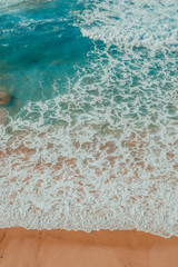 nature poster. Ocean and beach