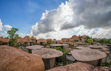 Dolmen site from Chikkabenakal, Gangavati Karnataka