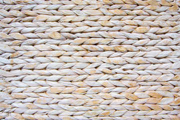 White wicker basket  texture (background)