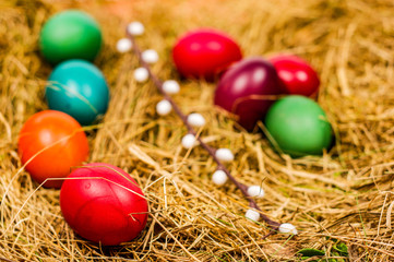 Jajka wielkanocne. © boguslavus