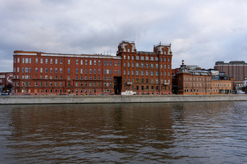Fototapeta premium Factory Red October in Moscow 