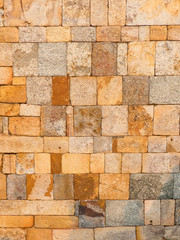 Obraz premium Background – old indian Brick wall