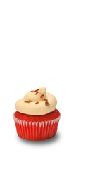cupcake isolated on white background