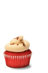 cupcake isolated on white background