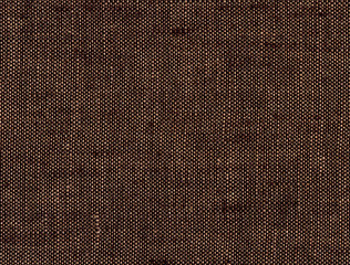 Ecologically clean material. Natural brown linen texture, visible weave texture. Summer expensive...