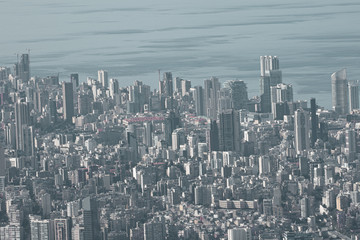 Obraz premium Beirut skyline