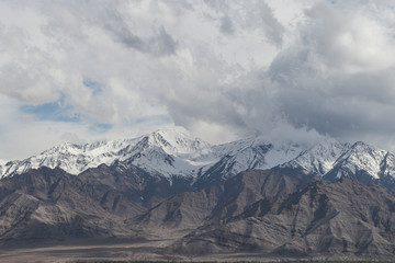 Fototapeta na wymiar himlaya mountain snow leh ladahk