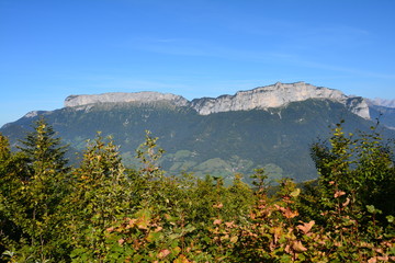 Mont Veyrier Lac d'Annecy Panorama Haute Savoie France