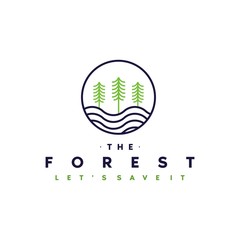 tree logo, symbol and template