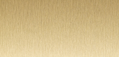 Panoramic view of bronze gold metallic texture background. brushed brass texture.