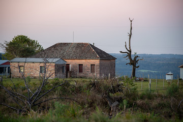 Rural landscapes in the campaign region of the state of Rio Grande do Sul