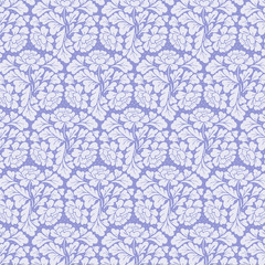 Vintage Pattern grey - William Morris style