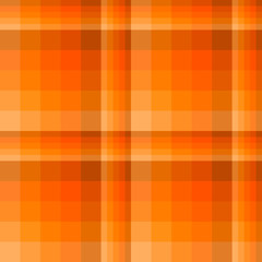 Seamless pattern in bright morning orange colors for plaid, fabric, textile, clothes, tablecloth and other things. Vector image.