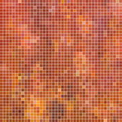 abstract vector square pixel mosaic background