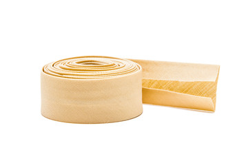 Zipper isolated on white background