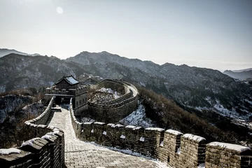 Foto auf Acrylglas Chinesische Mauer great wall of china