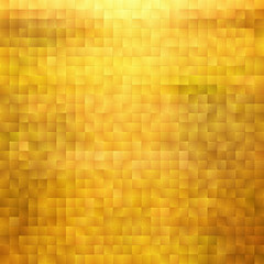 Black, golden abstract pattern, gold mosaic.