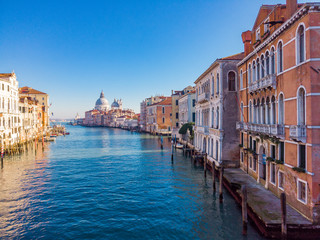 Fototapeta na wymiar The of Grand Canal in Venice, Italy