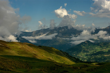 Obraz premium view of mountains