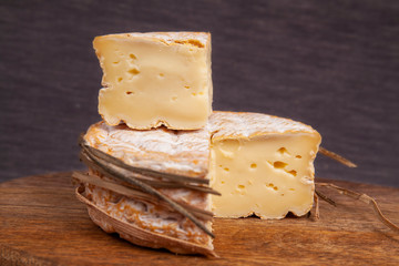 French cow's milk cheese called livarot