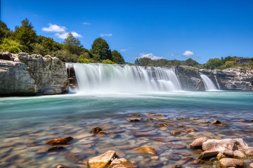 Mauria River Falls New Zealand Tasman