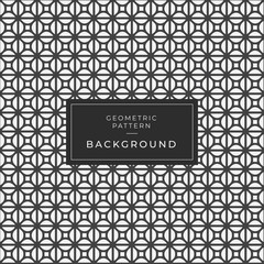 Abstract geometric pattern with stripes, lines. A seamless vector background. Black and white texture.