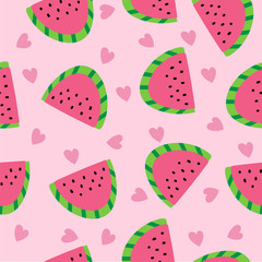 watermelon pattern background.